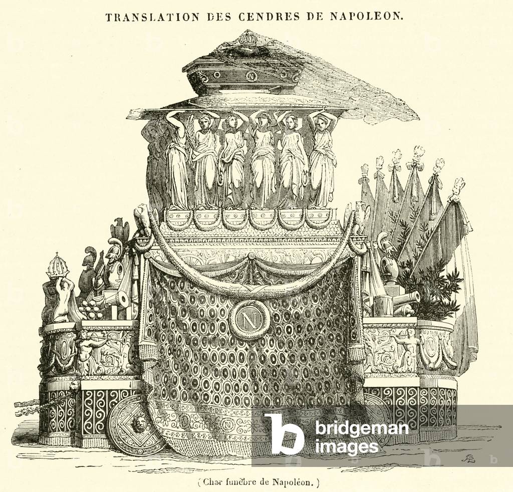 Char funebre de Napoleon (engraving)