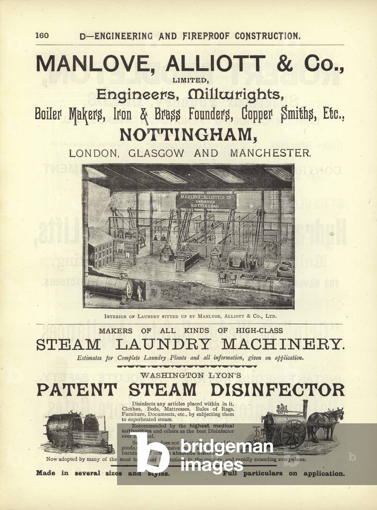 Page from The Architect's, Surveyor's and Engineer's Compendium 1892 (engraving)