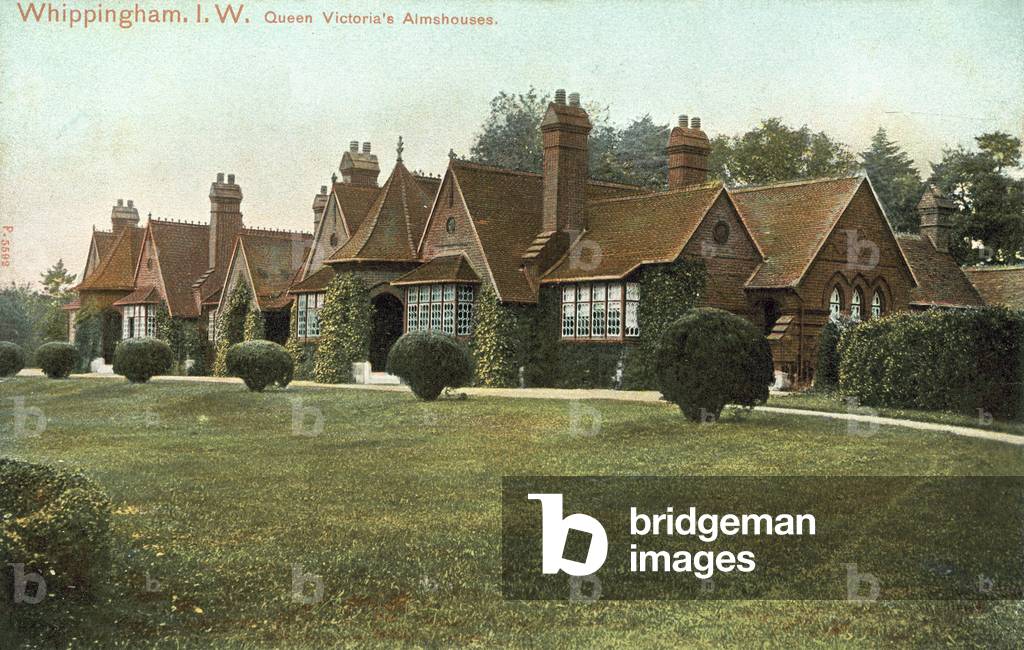 Queen Victoria's Almshouses, Whippingham, Isle of Wight (colour photo)