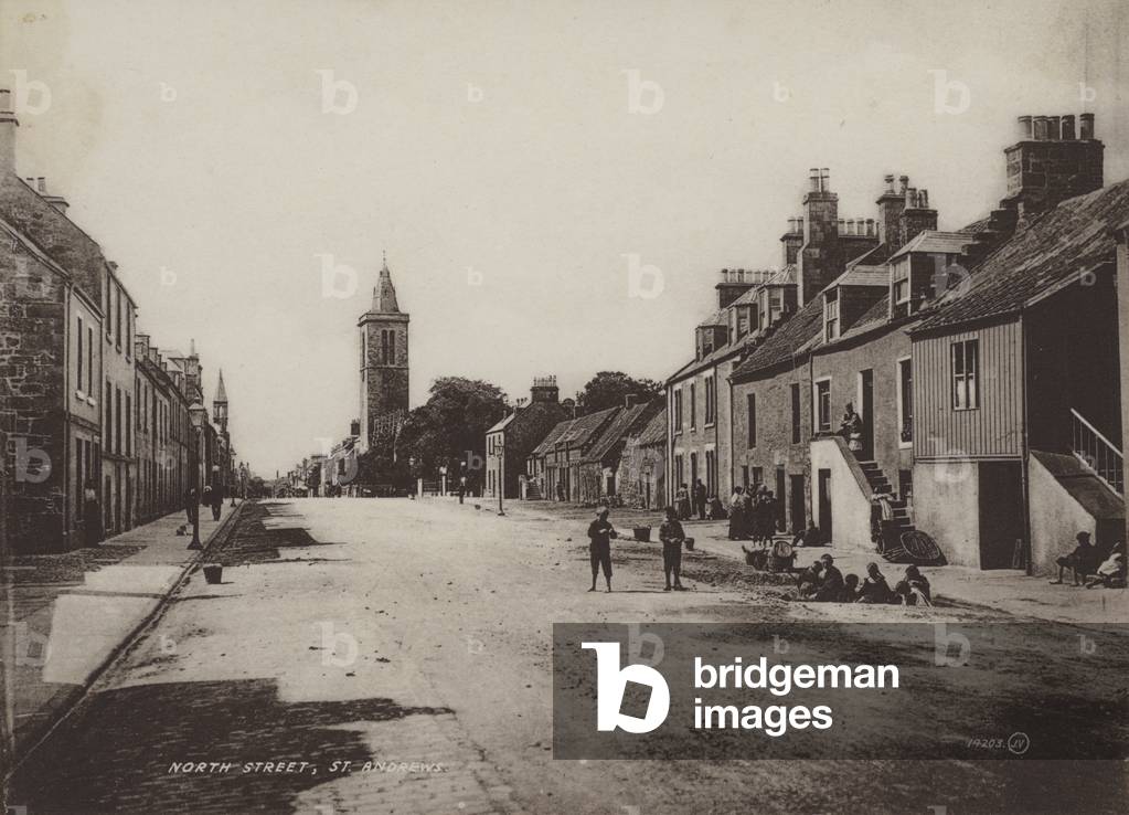 North Street, St Andrews (b/w photo)
