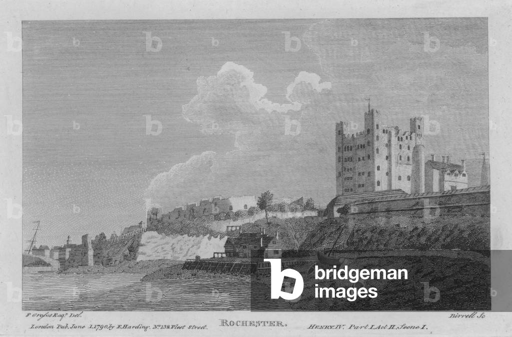 Rochester. Henry IV, Part I, Act II, Scene I. (engraving)