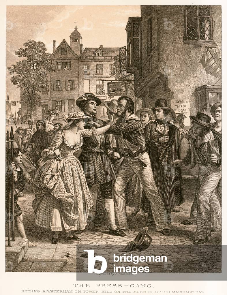 The press gang (engraving)