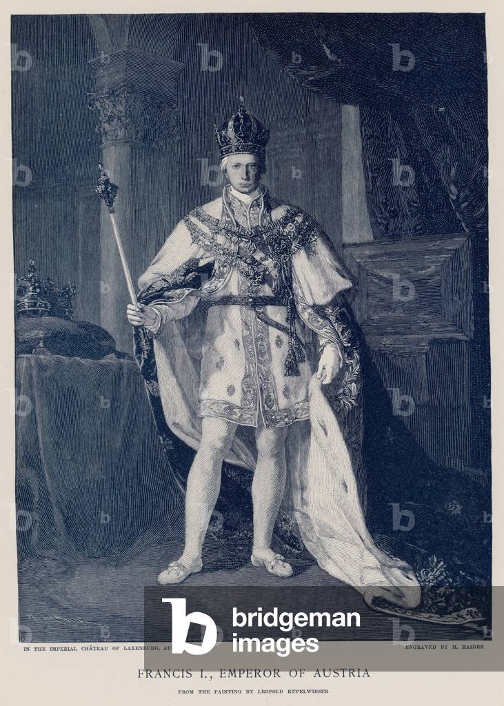 King Francis I of Austria (engraving)