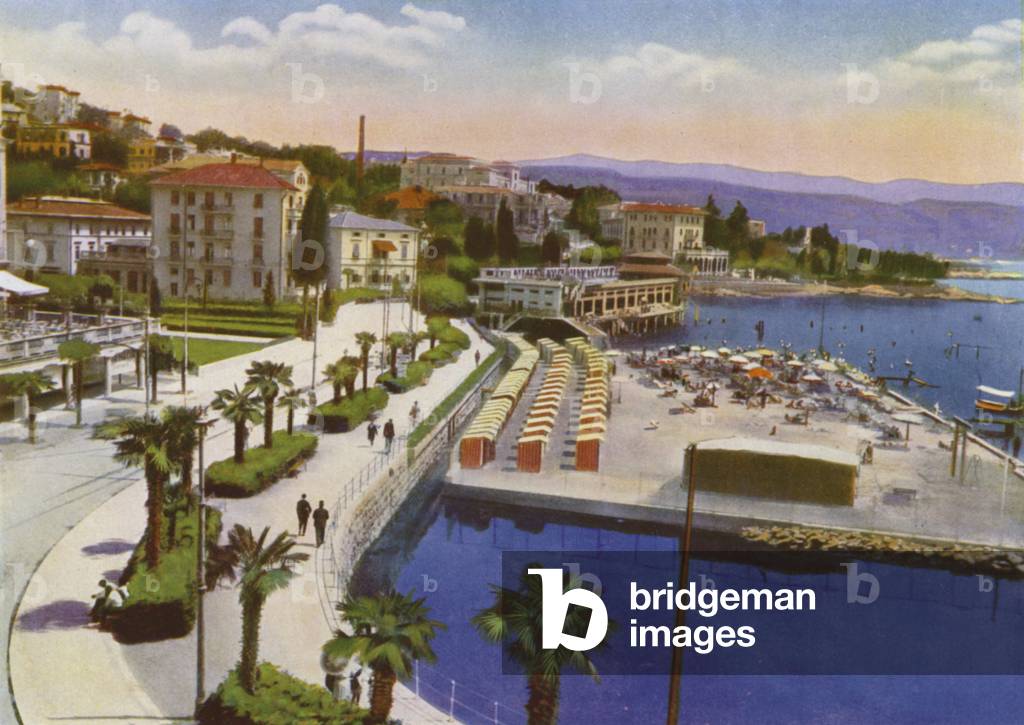 Abbazia, now Opatija in Croatia: Slatina e Spiaggia Savoia (photo)