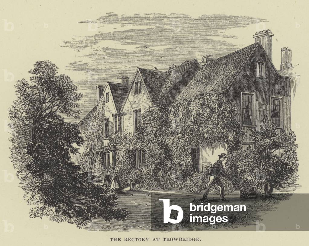The rectory at Trowbridge (engraving)