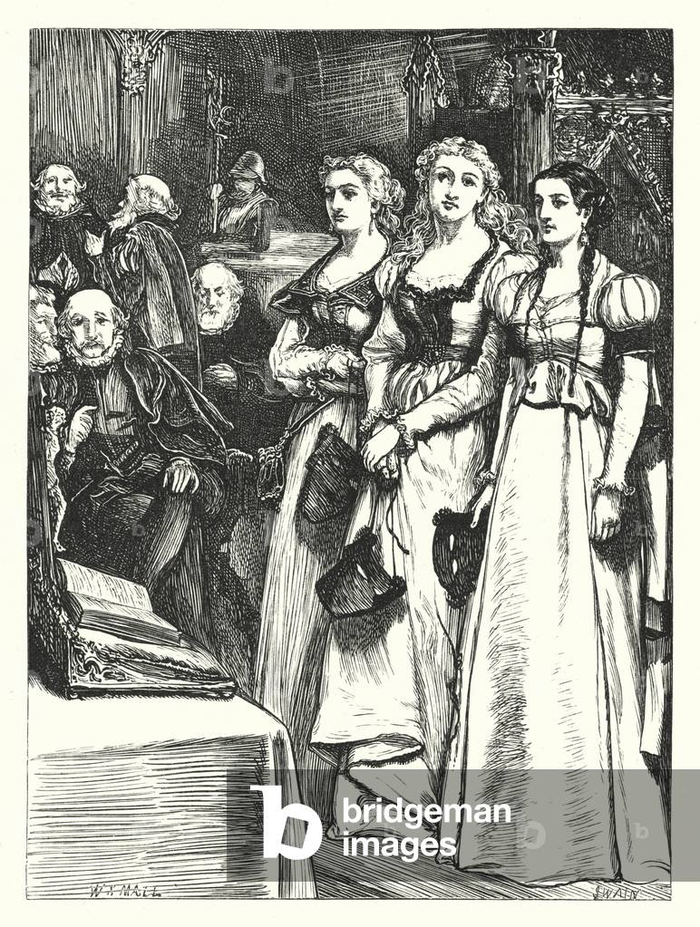 How Lady Blanche Arundel Held Wardour for King Charles (engraving)