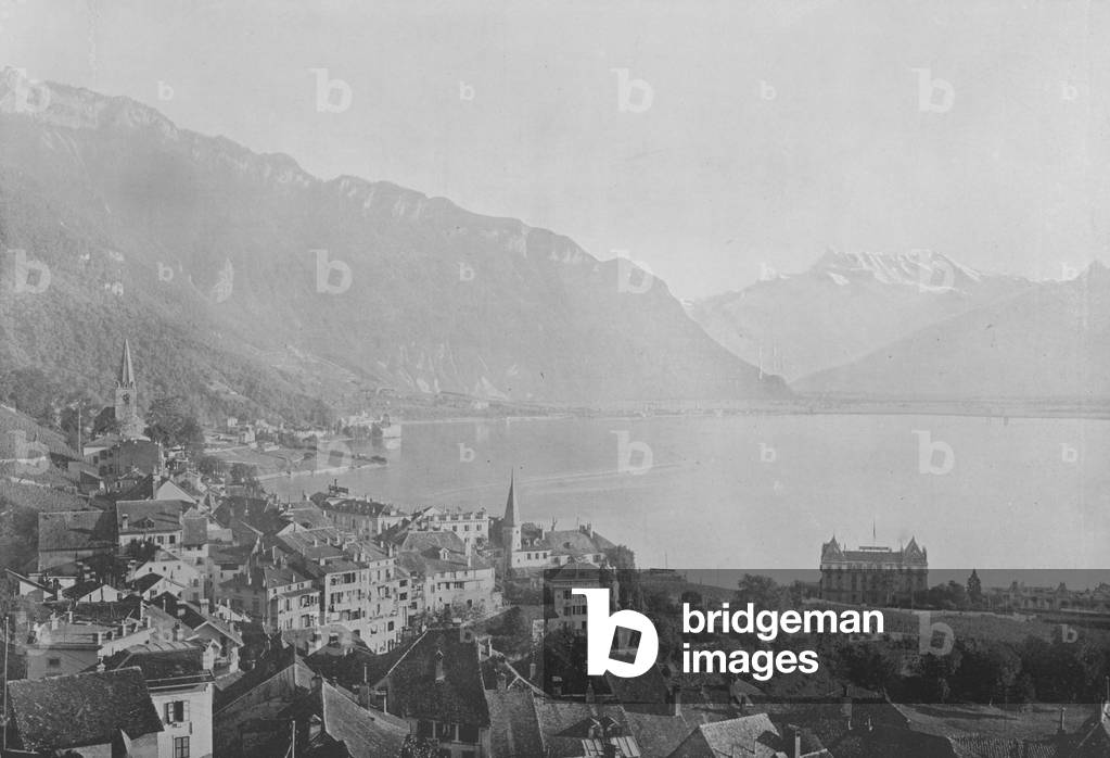 Montreux (b/w photo)