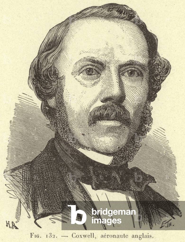 Coxwell, aeronaute anglais (engraving)
