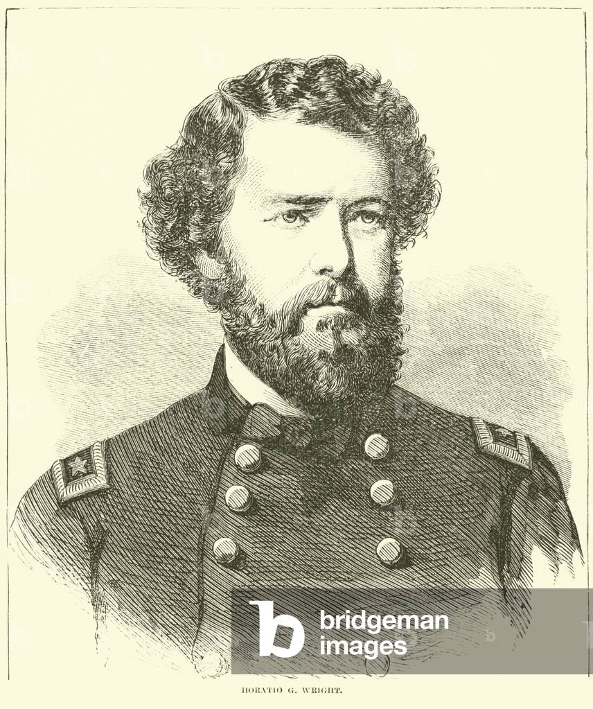 Horatio G Wright, May 1864 (engraving)