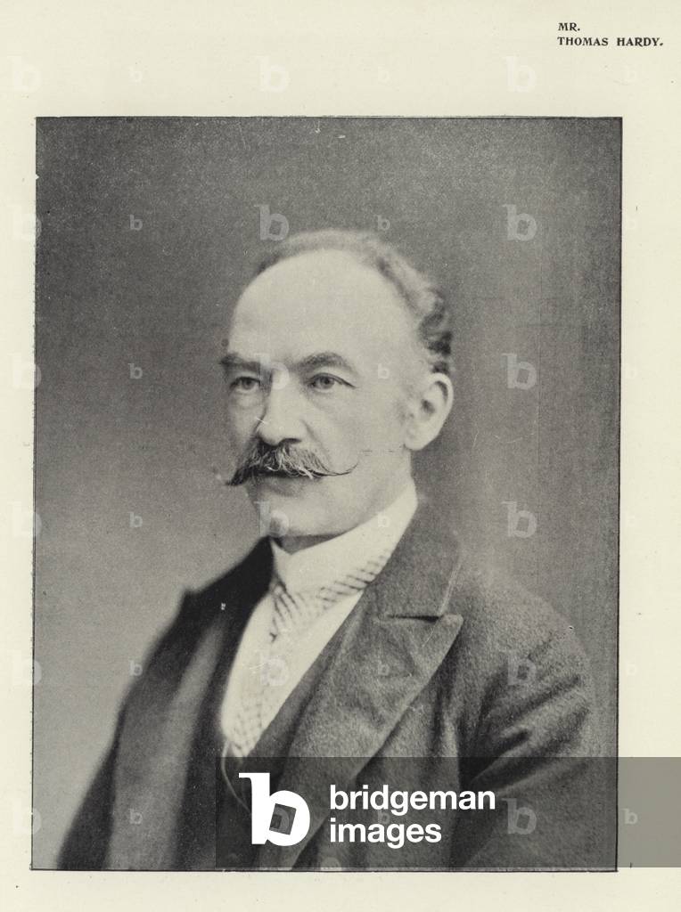 Mr Thomas Hardy (b/w photo)