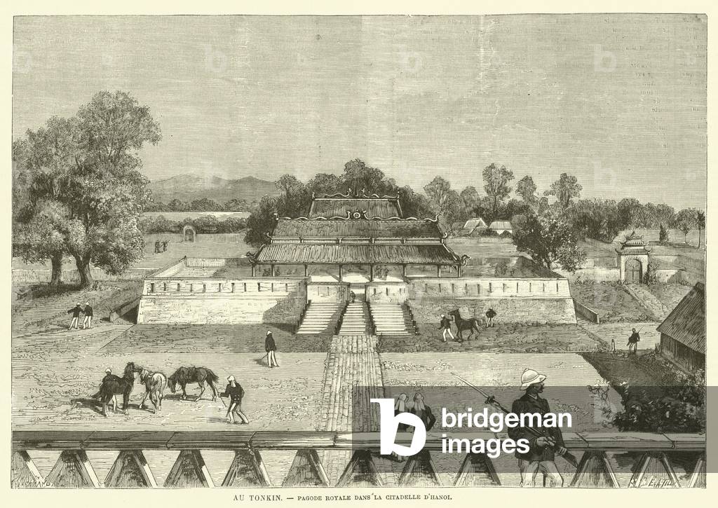 Au Tonkin (engraving)