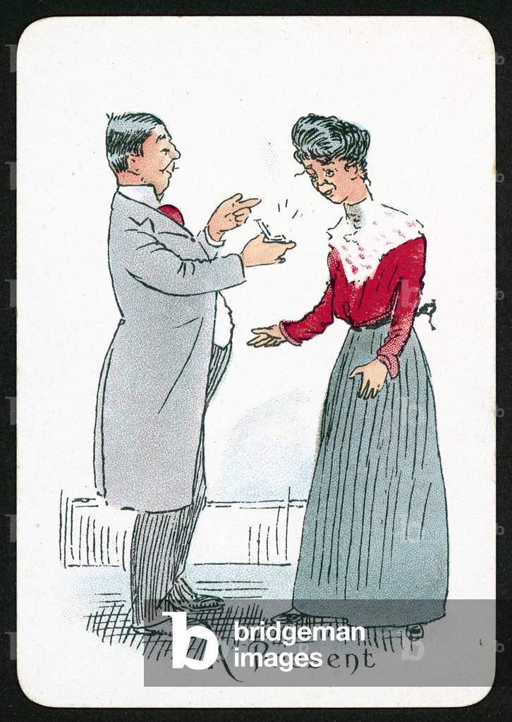 A Present (colour litho)