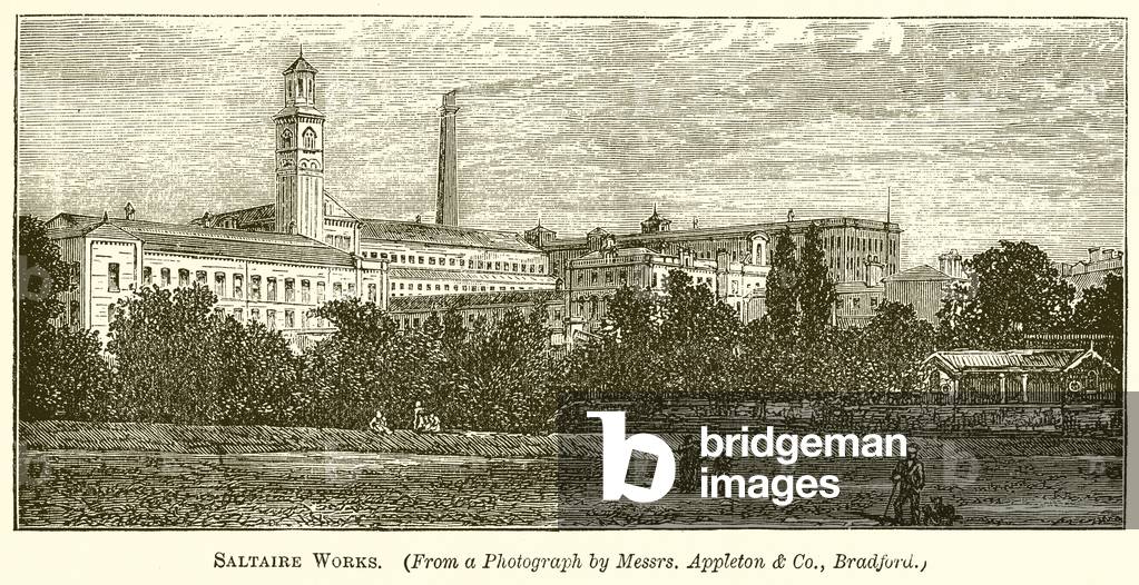 Saltaire Works (engraving)