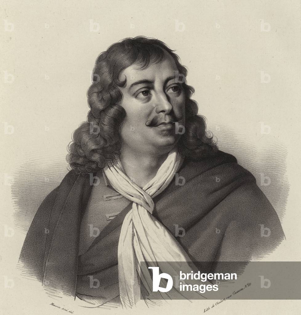 Johannes Lingelbach, Dutch artist (litho)