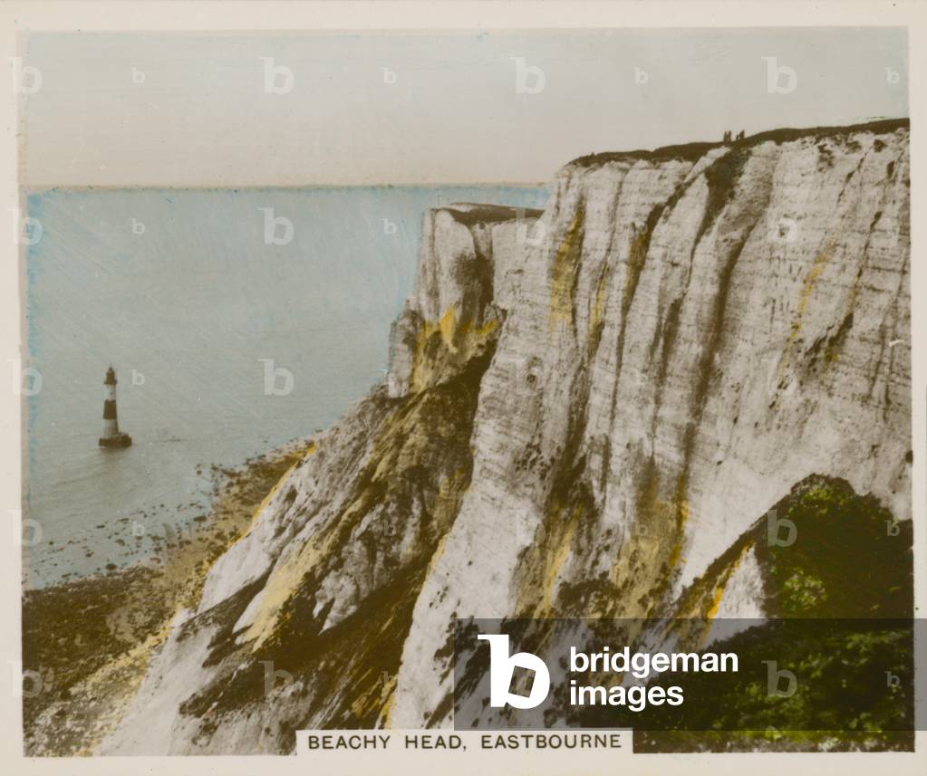 Beachy Head, Eastbourne (coloured photo)