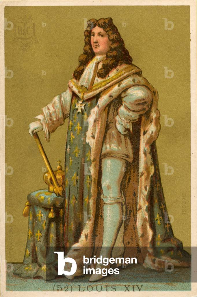 Louis XIV (chromolitho)