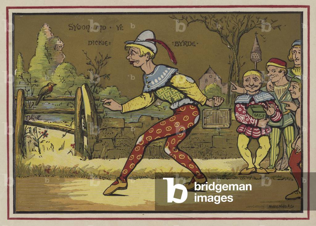 Simple Simon (colour litho)