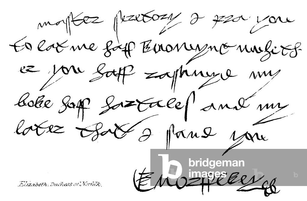 Elizabeth, Duchess of Norfolk (engraving)