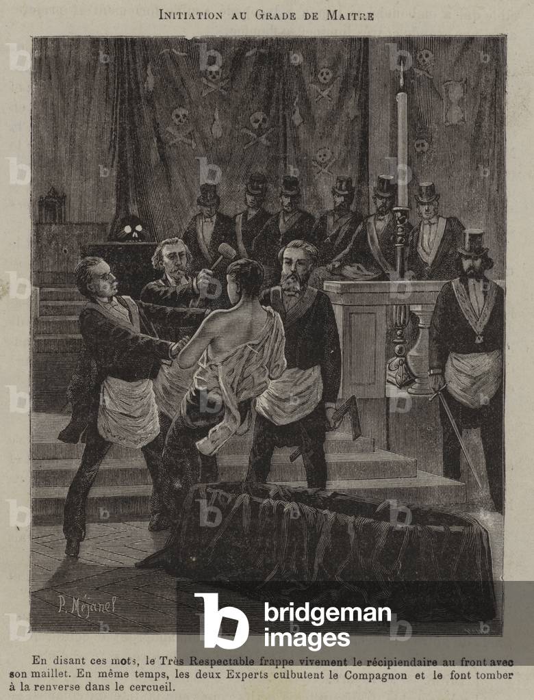 Initiation to the degree of master (engraving)