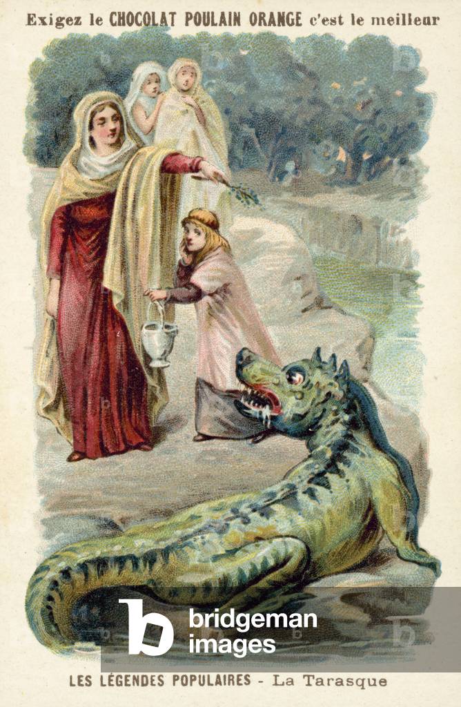 The Tarasque of Tarascon (chromolitho)