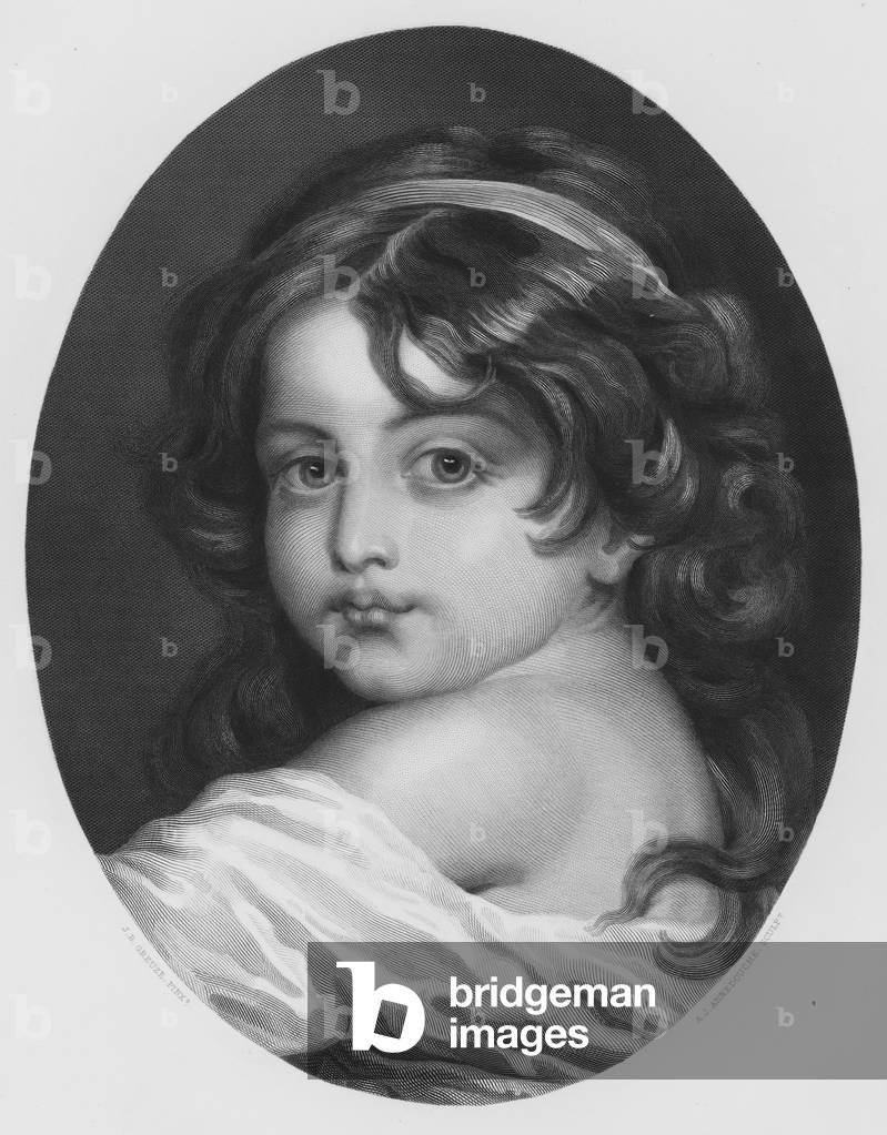 Childhood, from the picture in the Royal Collection (engraving)
