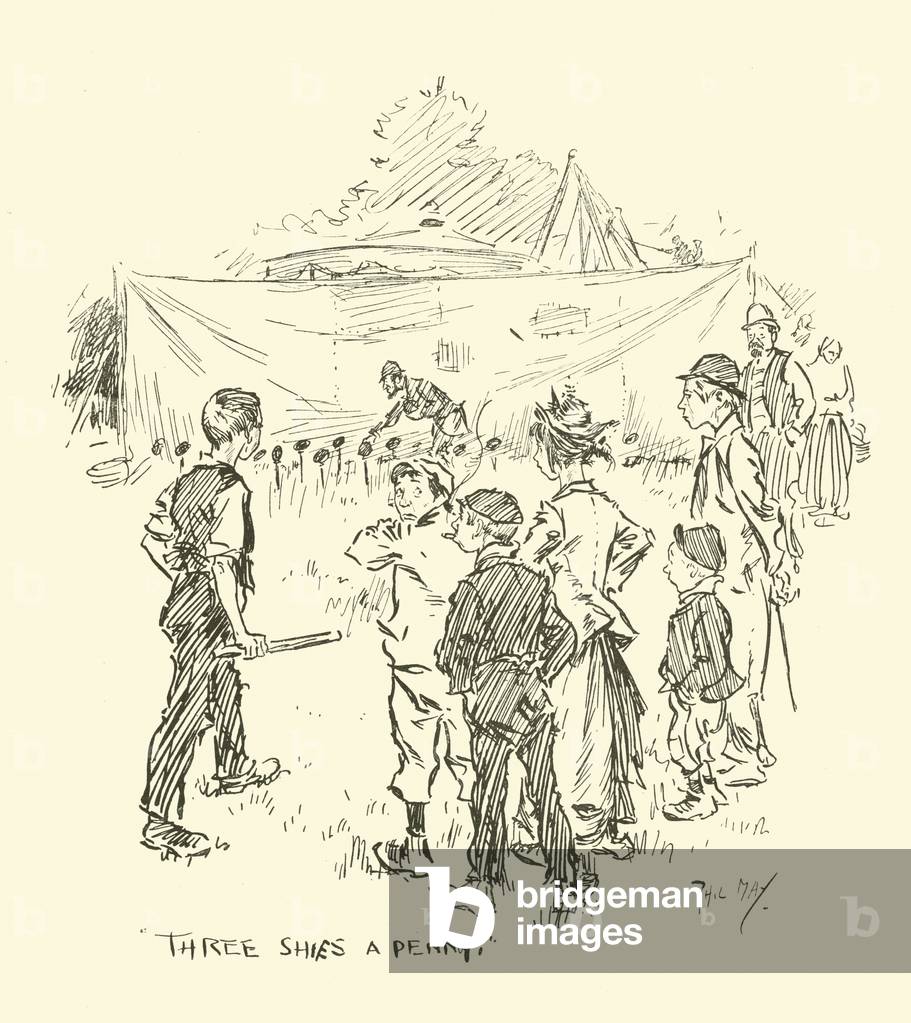 Illustration for Phil May's Gutter-Snipes (lithograph)