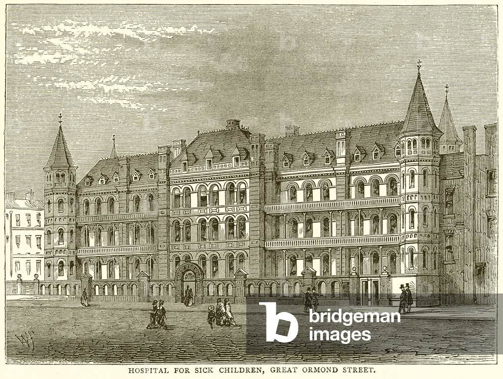 Hospital for Sick Children, Great Ormond Street (engraving)