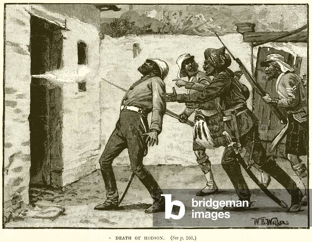 Death of Hodson (engraving)