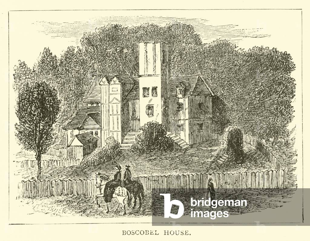 Boscobel House (engraving)