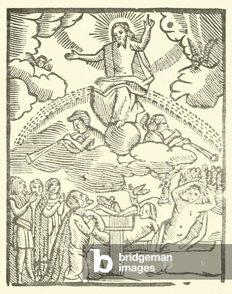 Illustration for The Roxburghe Ballads (woodcut)