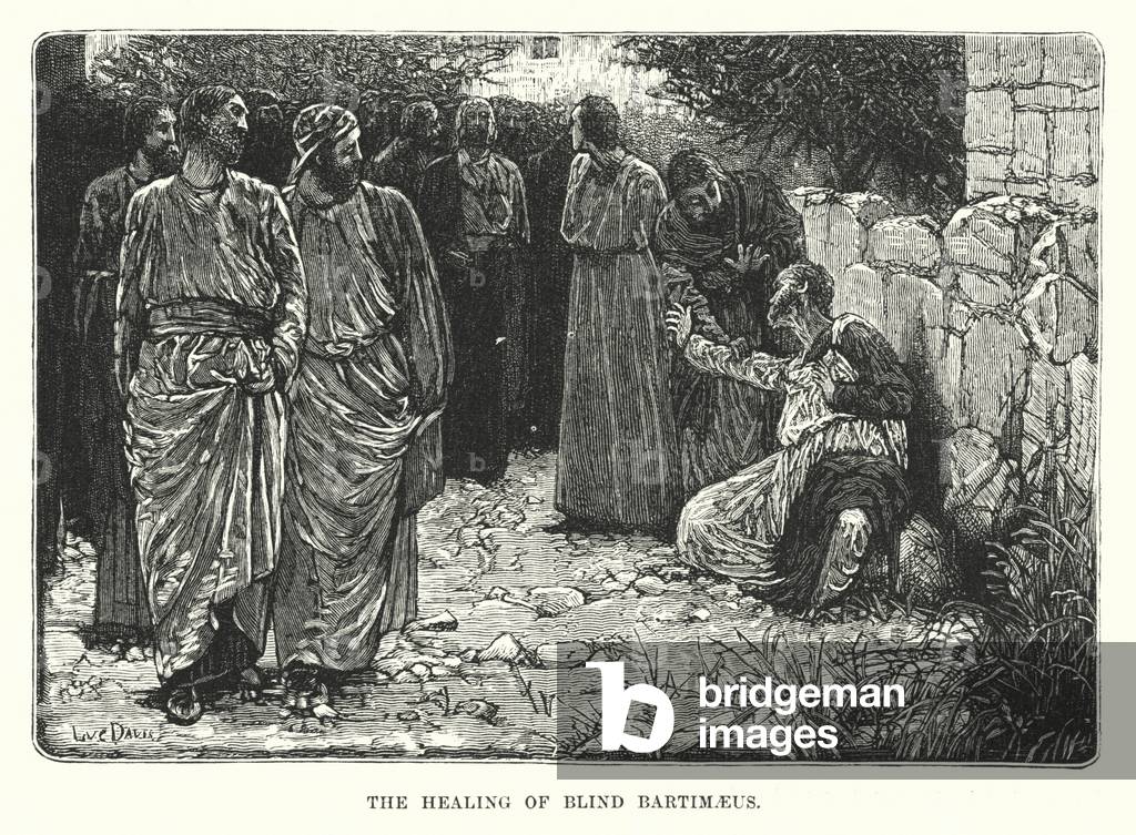 The Healing of Blind Bartimaeus (engraving)