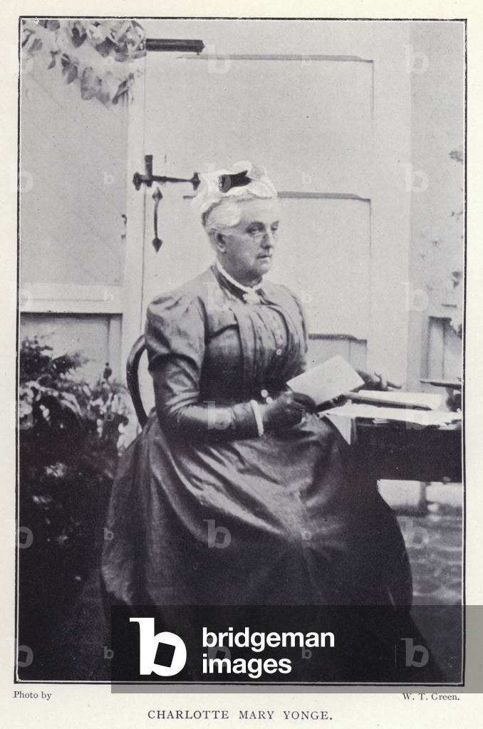 Charlotte Mary Yonge (b/w photo)