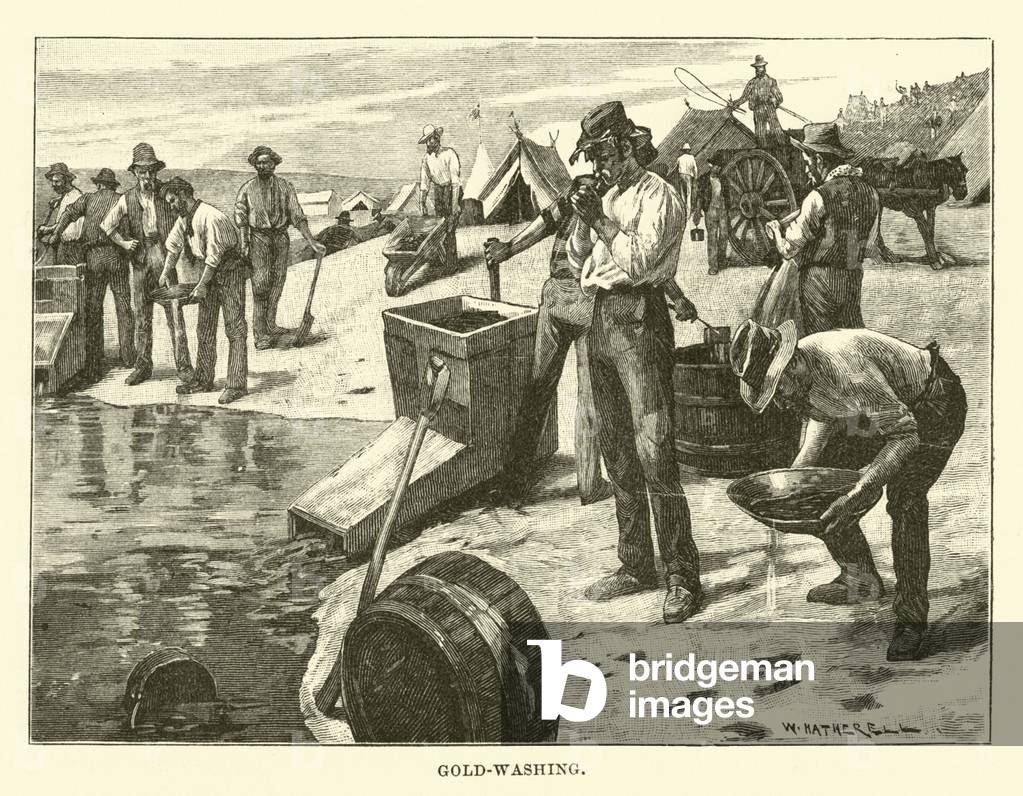 Gold-washing (engraving)