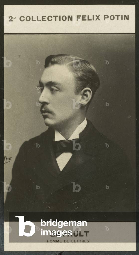 Paul-Armand-Marcel Gavault, Homme De Lettres, 1865 (b/w photo)