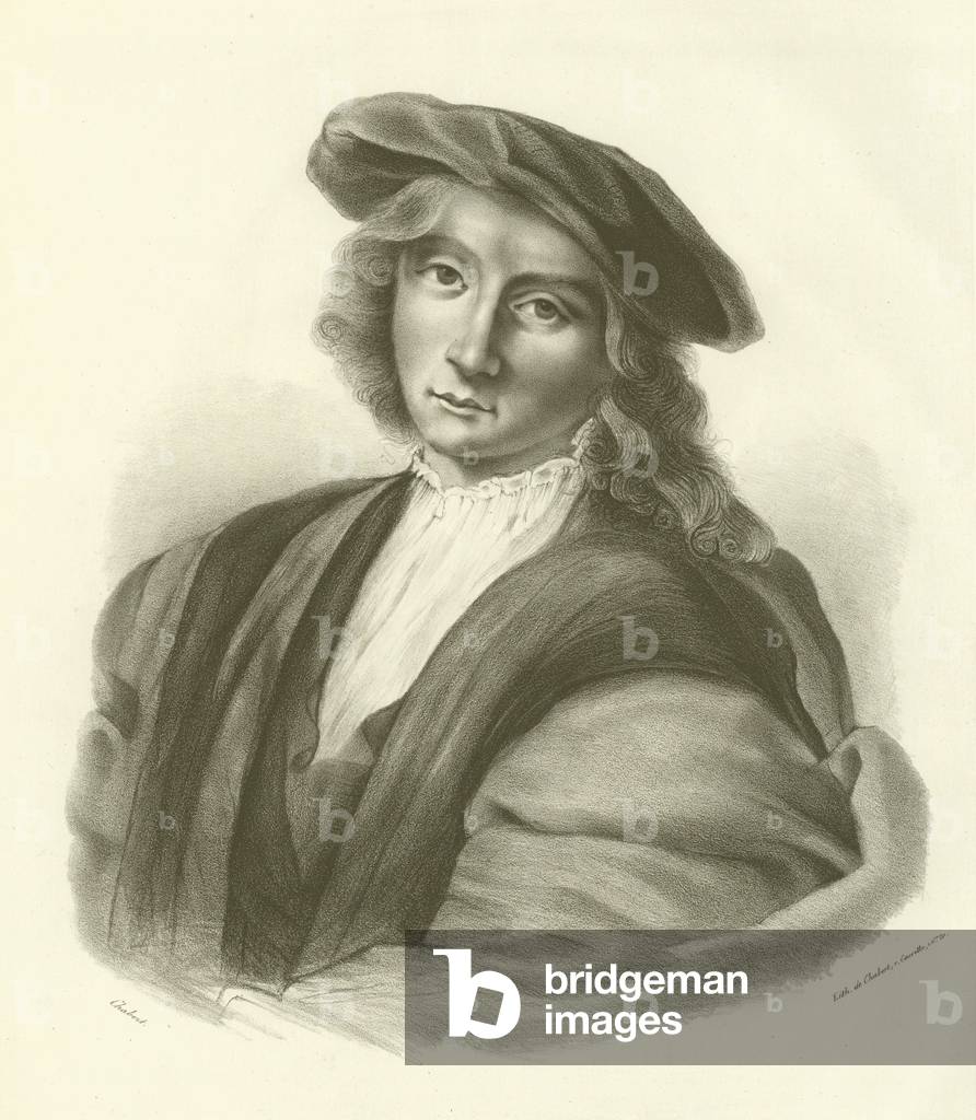 Jacob Ruysdael, Dutch artist (engraving)