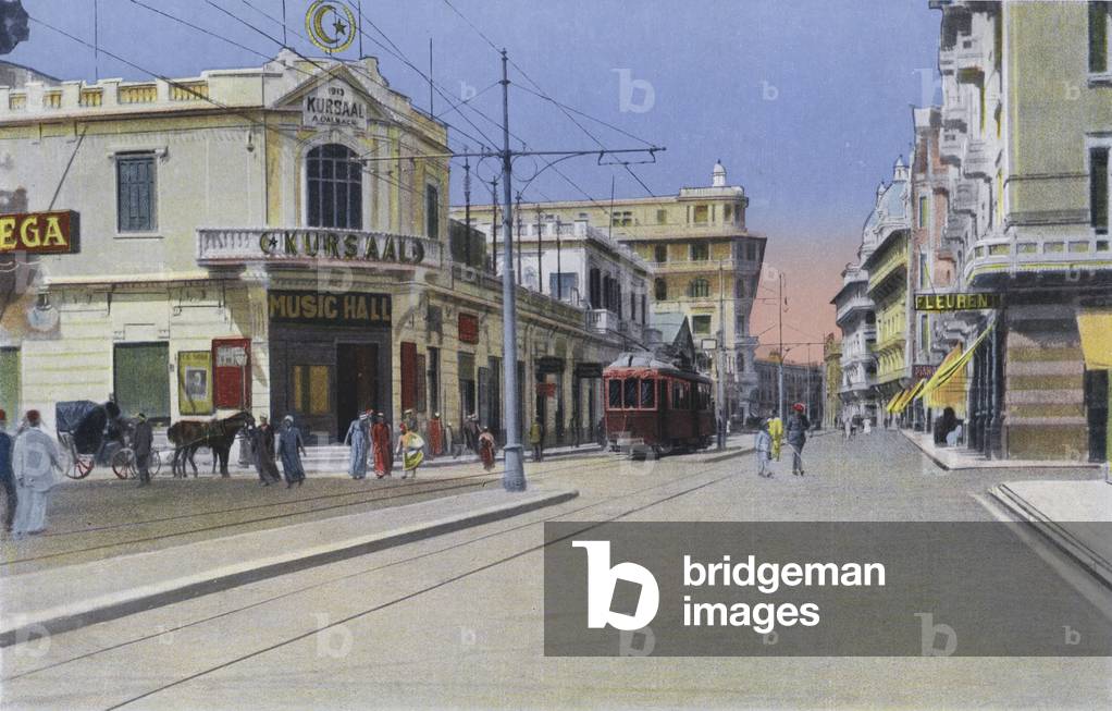 Cairo, Casino Kursaal (coloured photo)