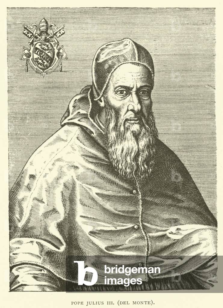 Pope Julius III, Del Monte (engraving)