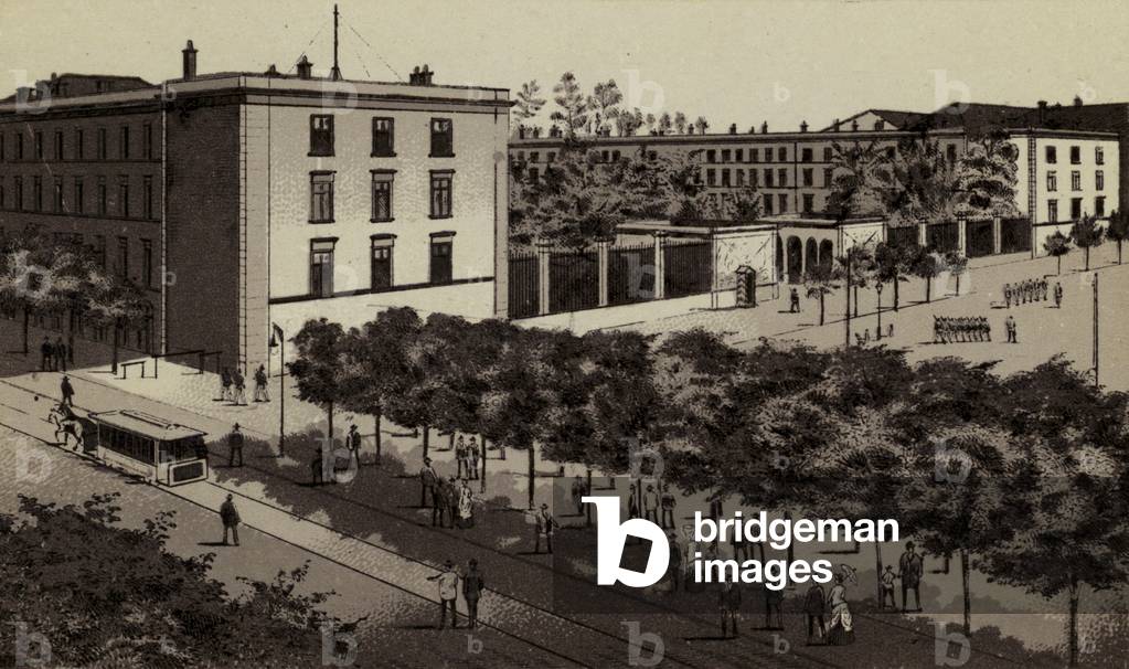 Metz: Romer-Allee (litho)