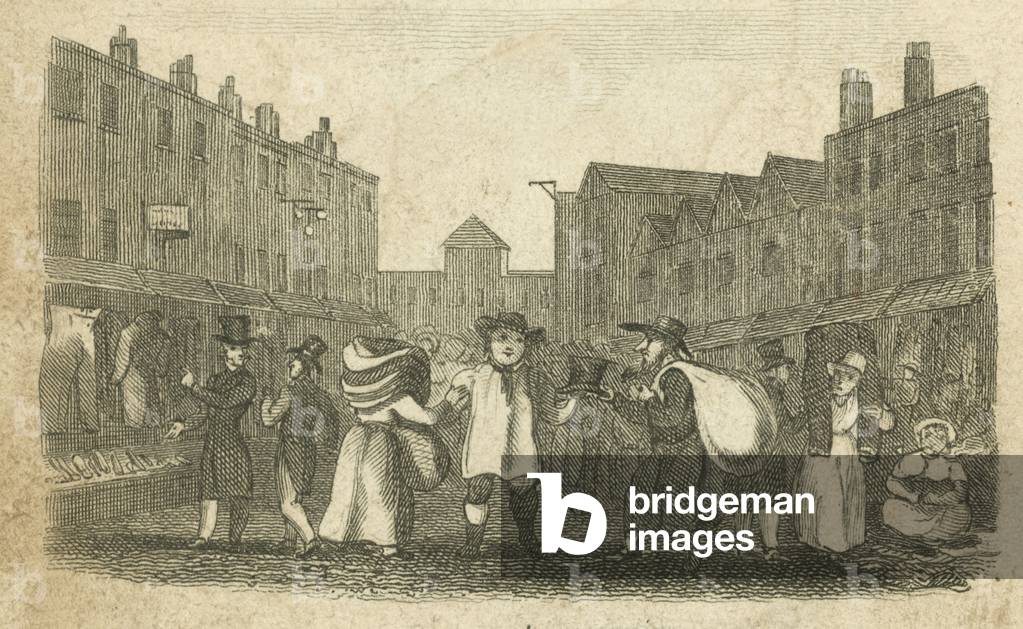 Rag Fair, Old Clothes (engraving)