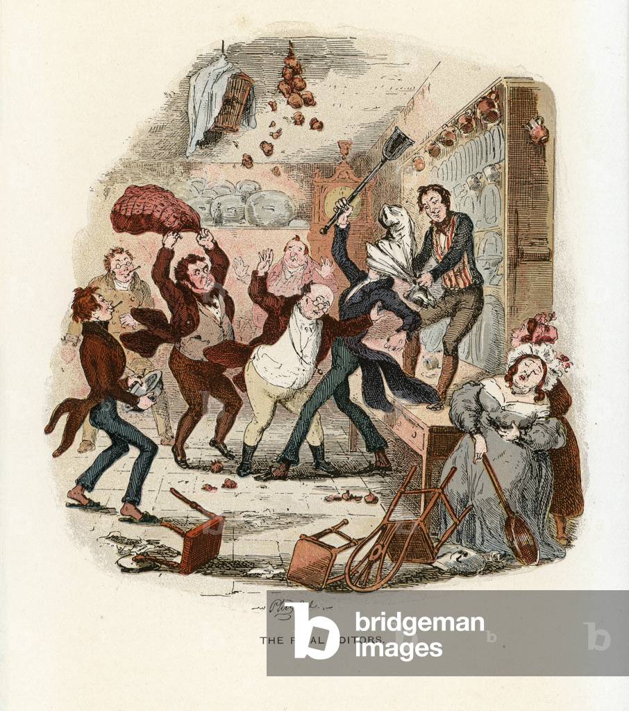 Illustration for the Pickwick Papers