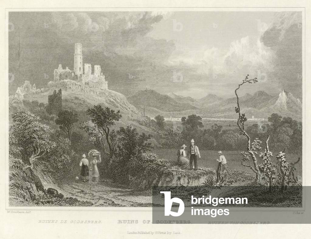 Ruins of Godesberg (engraving)