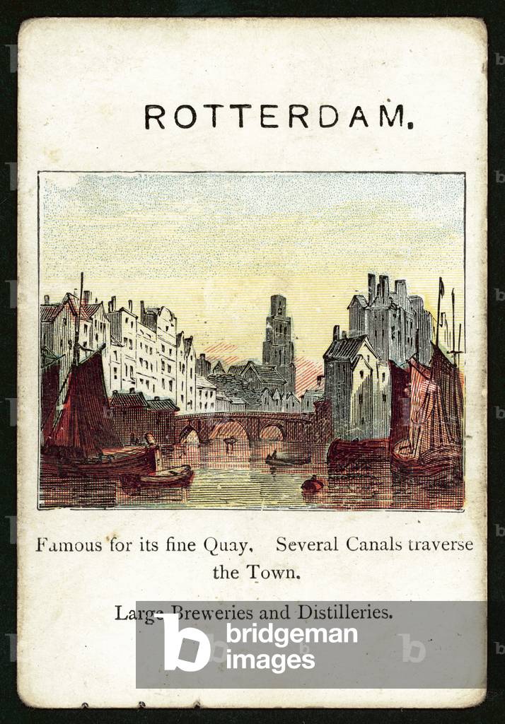 Rotterdam (colour litho)