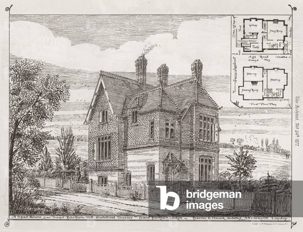 A Small House near Saint Martha's Hill, Guildford, Surrey, 