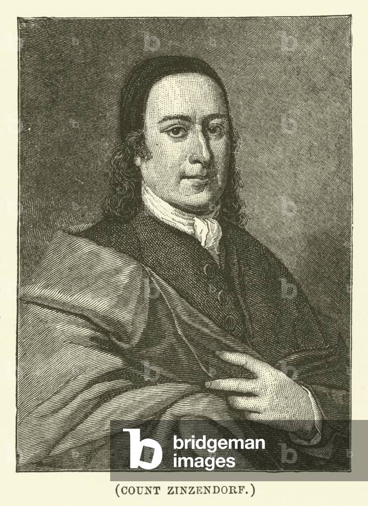 Count Zinzendorf (engraving)