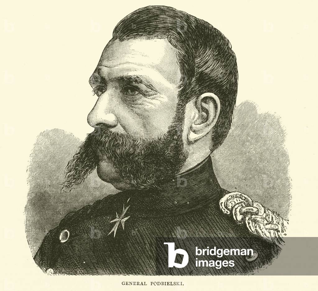 General Podbielski, November 1870 (engraving)