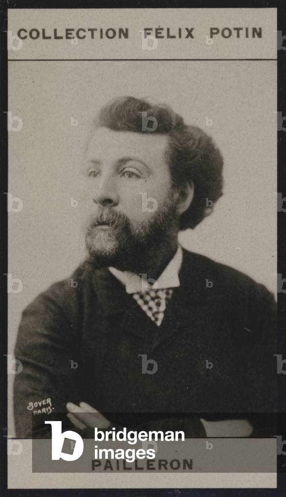 Edouard Pailleron (1834-1899) (b/w photo)