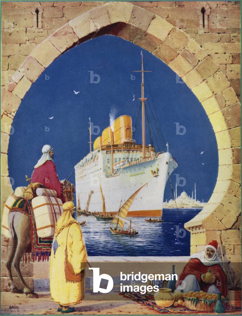 Egypt (colour litho)