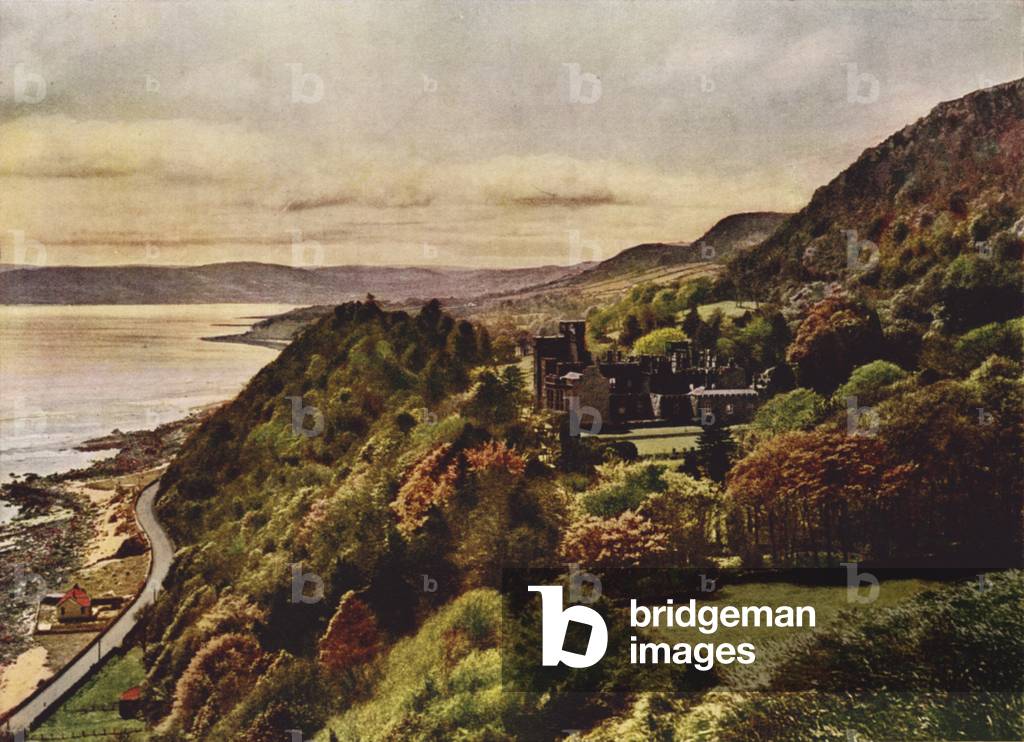 Garron Tower, Coast Road, County Antrim (colour photo)