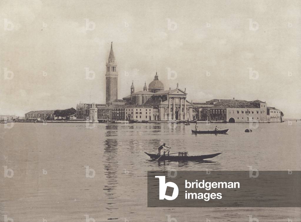 Isola S Giorgio (b/w photo)