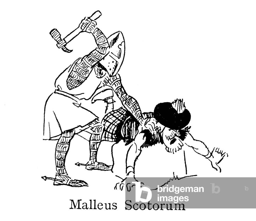 King Edward I, Hammer Of The Scots, Malleus Scotorum (lithograph)